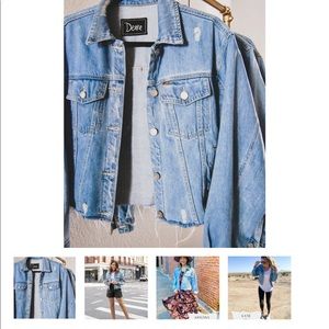 NWOT Detre Jean jacket
